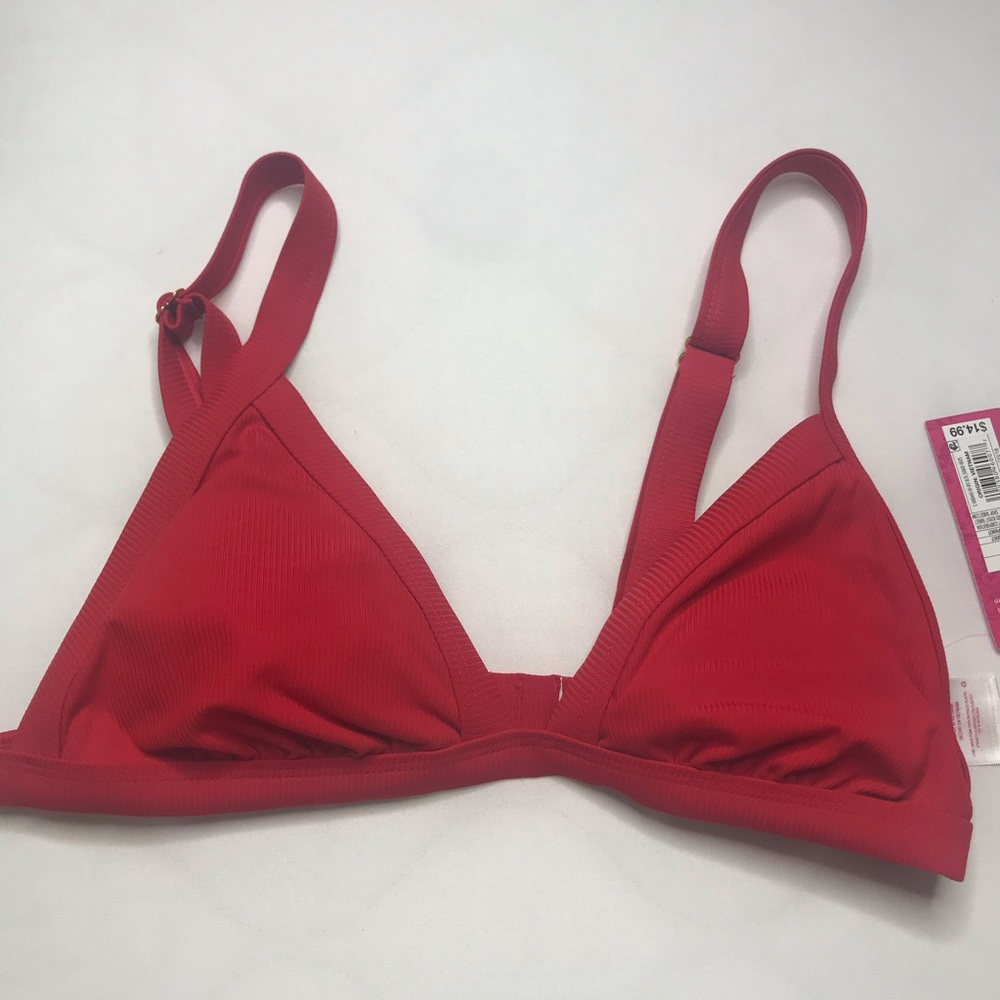 Brand new Xhilaration red bikini top